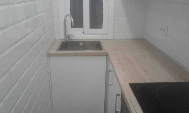 Encimera de cocina madera - Ax2 Reformas, aislamientos, cocinas y baños